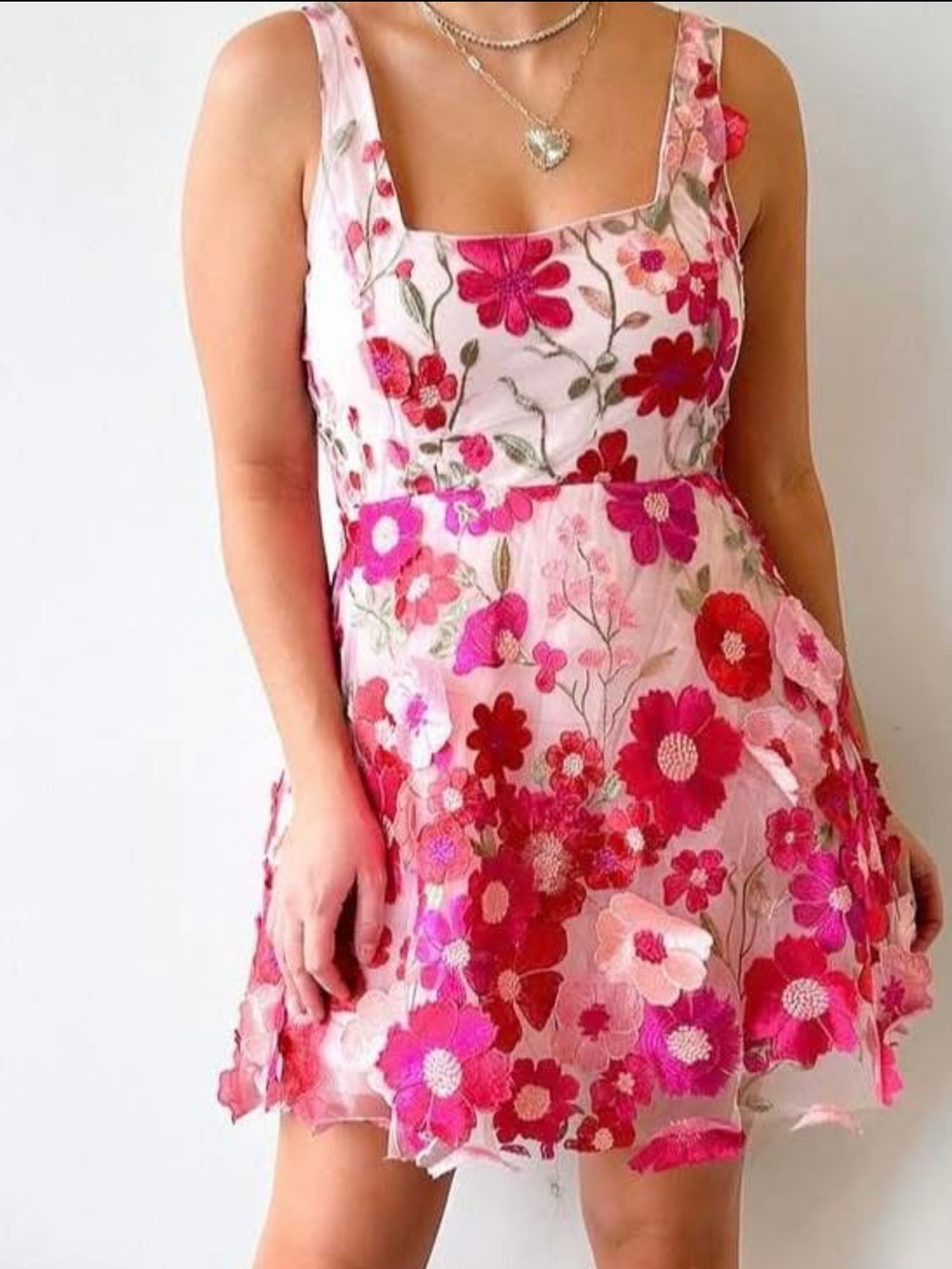 Floral dress size M